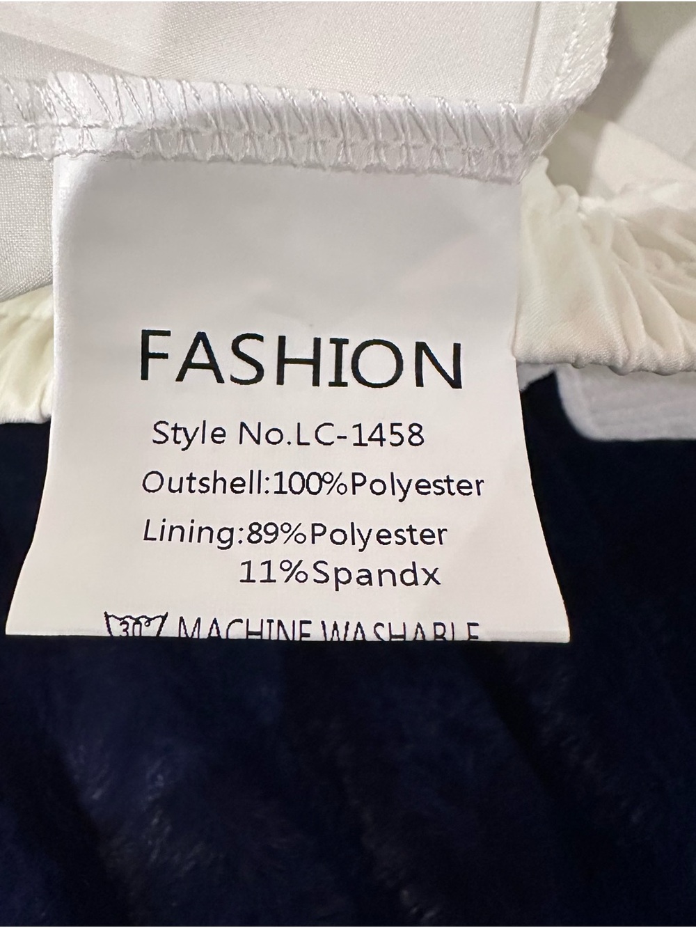 NWT Boho Chic Midi Skirt 
White Circle-Cut fun skirt Size Large - Picture 8 of 9